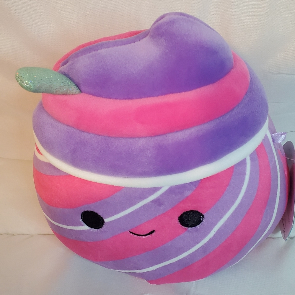 Cristina Squishmallow Pink and Purple Swirls - Picture 2 of 6